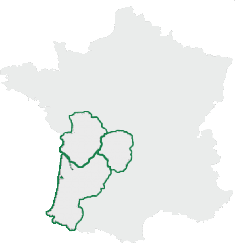 Carte-Territoires-ex-aqu_verte Carte Ex Aquitaine